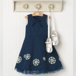 Janie and Jack Snowflake Kisses Dress